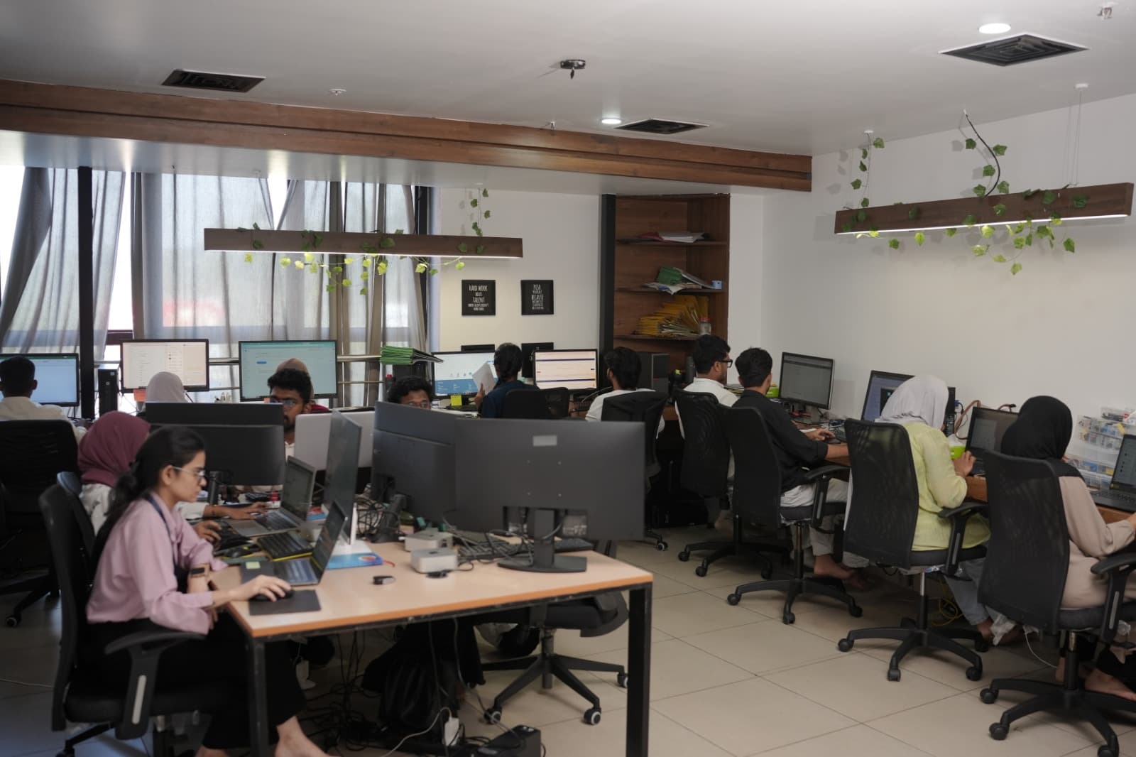 Pelago office interior at HiLITE Business Park